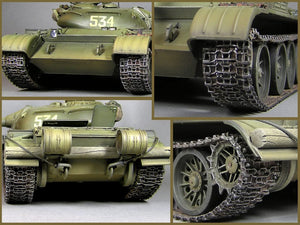 MiniArt 37046 T-54 OMSH INDIVIDUAL TRACK LINKS SET.EARLY TYPE 1/35 – imagen 2