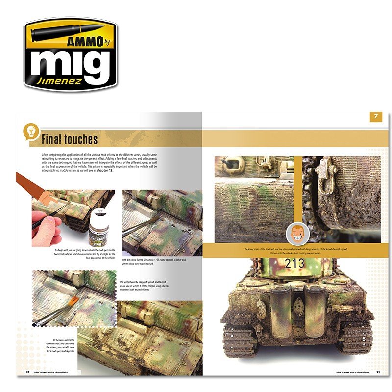 AMMO of Mig Jimenez 6210 MODELLING SCHOOL - HOW TO MAKE MUD IN YOUR MODELS (English) – immagine 6