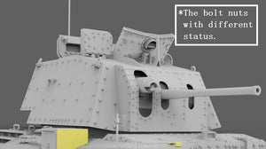 Gecko Models 35GM0005 KREUZER PZ.PKFW.MK.II,742(e),(A10) W/ INTERIOR 1/35 – imagen 9