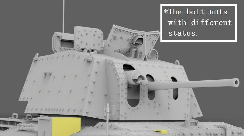 Gecko Models 35GM0005 KREUZER PZ.PKFW.MK.II,742(e),(A10) W/ INTERIOR 1/35 – imagen 9