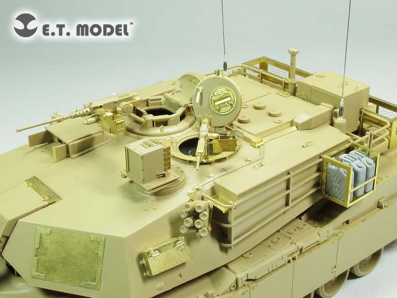 Maquette ET E35-201 Char de combat principal M1A1 de l&amp;#39;armée américaine/MC (pour kit TAMIYA) (1/35) – image 6