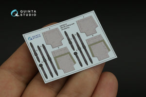 Quinta Studio QR35015 H-60 Family folding seats (Academy), 2 pcs 1/35 – zdjęcie 4