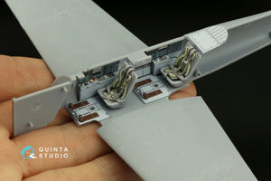 Quinta Studio QD48019 Yak-52 3D-Printed &amp;amp; coloured Interior on decal paper (ARK) 1/48 – imagen 8