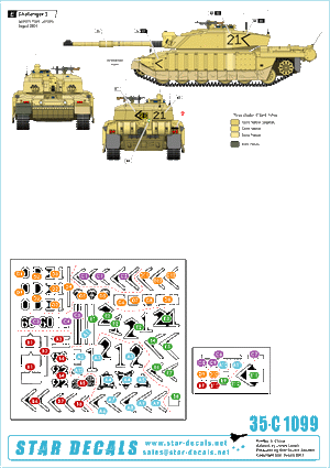 Star Decals 35-C1099 Op. Telic 4 1/35 – Bild 2
