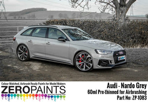 Peinture Zero Paints ZP-1083 Audi RS - Gris Nardo 60 ml