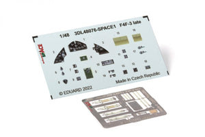 Eduard 3DL48076 F4F-3 late SPACE EDUARD 1/48 – immagine 2