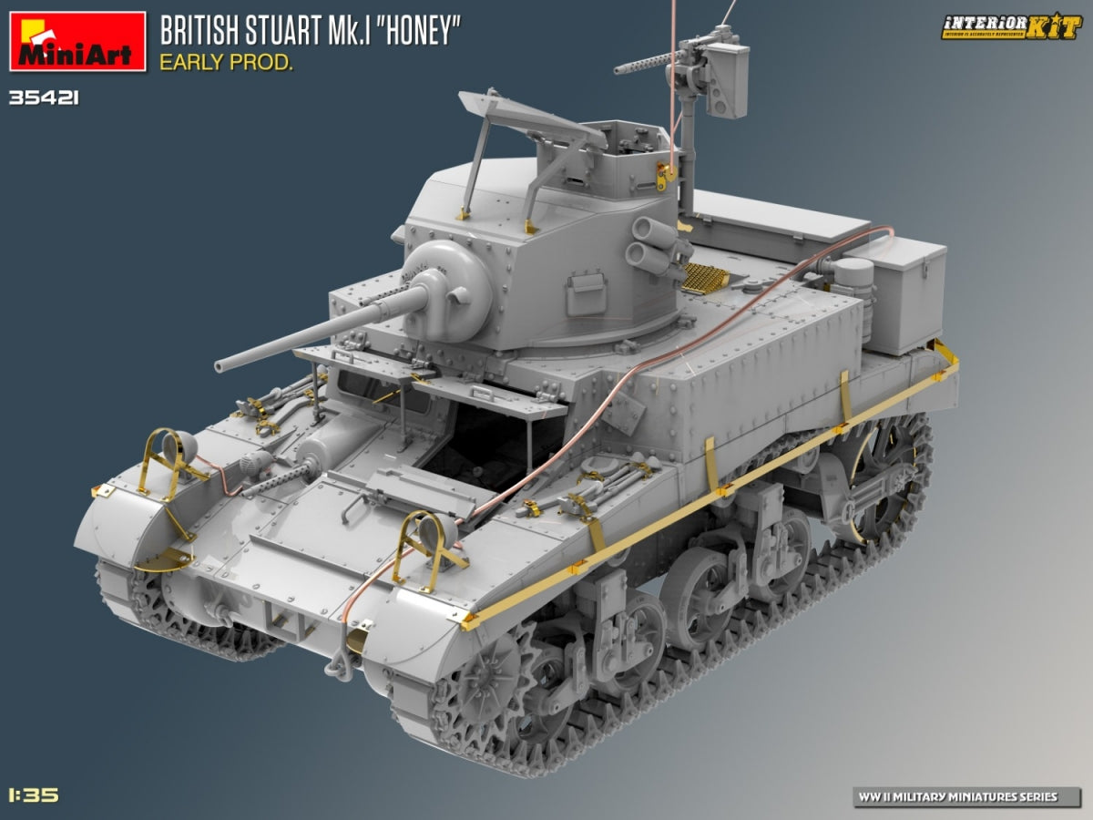 MiniArt 35421 BRITISH STUART MK.I HONEY EARLY PROD. INTERIOR KIT 1/35 – imagen 2