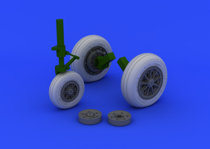 Eduard 632046 F-104 undercarriage wheels late 1/32 (ITALERI) – immagine 2