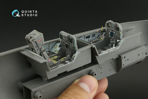 Quinta Studio QD32147 F/A-18B 3D-Printed &amp;amp; coloured Interior on decal paper (Academy) 1/32 – imagen 9