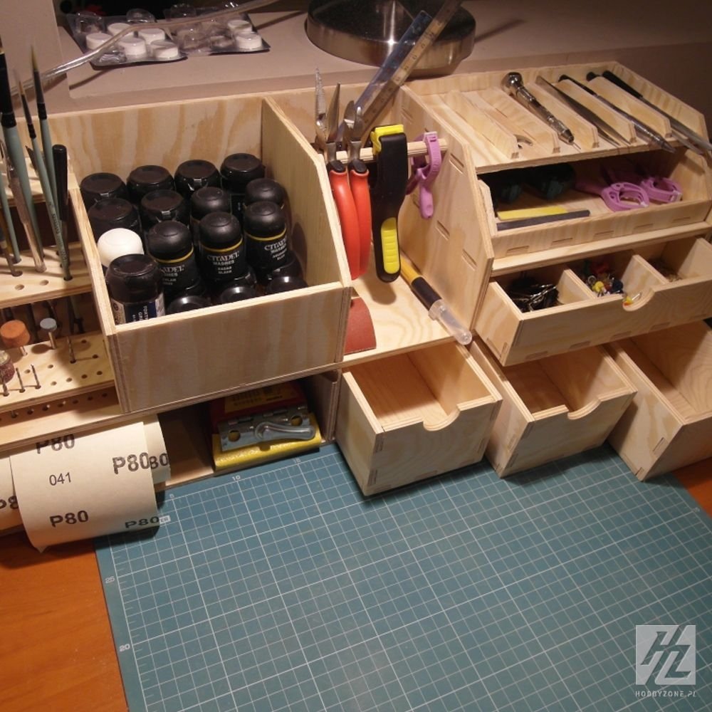 Hobby Zone WM1 Organizer - Warsztat Modelarski / Benchtop Organizer – zdjęcie 4