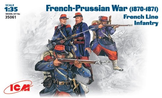 ICM 35061 Guerre franco-prussienne 1870-1871 Infanterie de ligne française