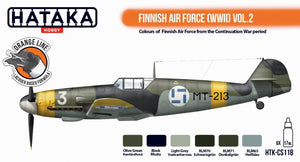 Hataka HTK-CS118 Finnish Air Force (WWII) Vol. 2 6x17ml – immagine 2