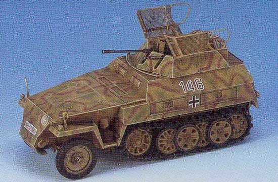 Dragon 6106 Sd.Kfz.250/9 Neu 2cm Reconnaissance 1/35 – Bild 2