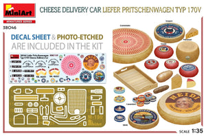MiniArt 38046 CHEESE DELIVERY CAR LIEFER PRITSCHENWAGEN TYP 170V 1/35 – imagen 2
