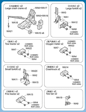 Trumpeter 06645 USN Carrier Deck Equipment 1/350 – zdjęcie 3