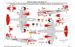 Airfix 09184 Gloster Meteor F8 Korean War 1/48 – immagine 3