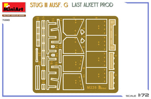 MiniArt 72110 StuG III Ausf. G Last Alkett Prod 1/72 – imagen 3