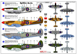 AZ Model AZ7390 Supermarine Spitfire Mk.IXc ,,MTO&amp;#39;&amp;#39; 1/72 – zdjęcie 2