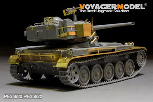 Voyager Model PE35820 Modern French AMX-13/75 light tank basic (smoke discharger, Atenna base Include）For TAKOM 2036 1/35 – immagine 11