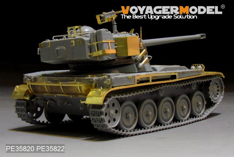 Voyager Model PE35820 Modern French AMX-13/75 light tank basic (smoke discharger, Atenna base Include）For TAKOM 2036 1/35 – immagine 11