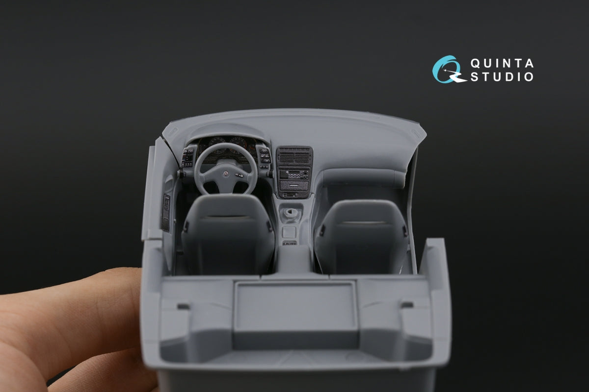 Quinta Studio QD24011 Nissan Fairlady 300ZX Z32 3D-Printed &amp;amp; coloured Interior on decal paper (Tamiya) 1/24 – imagen 16