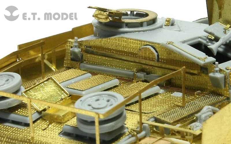 E.T. Model E72-017 WWII German StuG.III Ausf.G Zimmerit For DRAGON Kit 1/72 – immagine 3