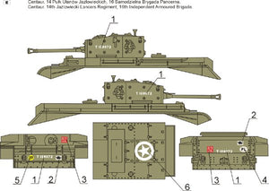 ToRo Model 35D16 - Cromwell &amp;amp; Centaur tanks in Polish service vol.1 1/35 – immagine 2