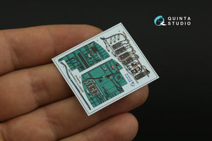 Quinta Studio QD48417 F-15C Eletronics bay 3D-Printed coloured Interior on decal paper (Academy) 1/48 – immagine 3