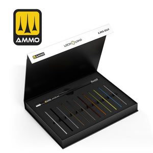 AMMO of Mig Jimenez 8349 Lock &amp;#39;N Load - Weathering Rechargable Technical Pencil – immagine 2