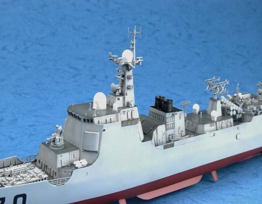 Trumpeter 04530 PLA Navy Type 052C DDG-170 LanZhou 1/350 – Bild 6