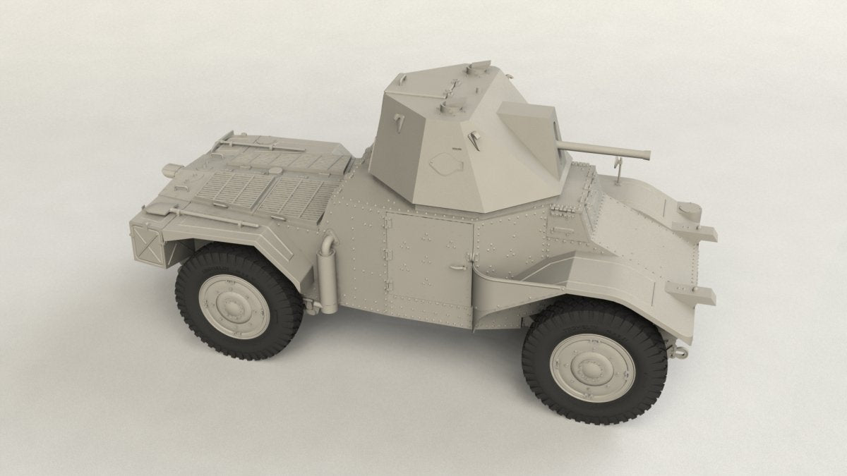 ICM 35377 Panzerspahwagen P 204 (f) with CDM turret, WWII German Armoured Vehicle 1/35 – Bild 5
