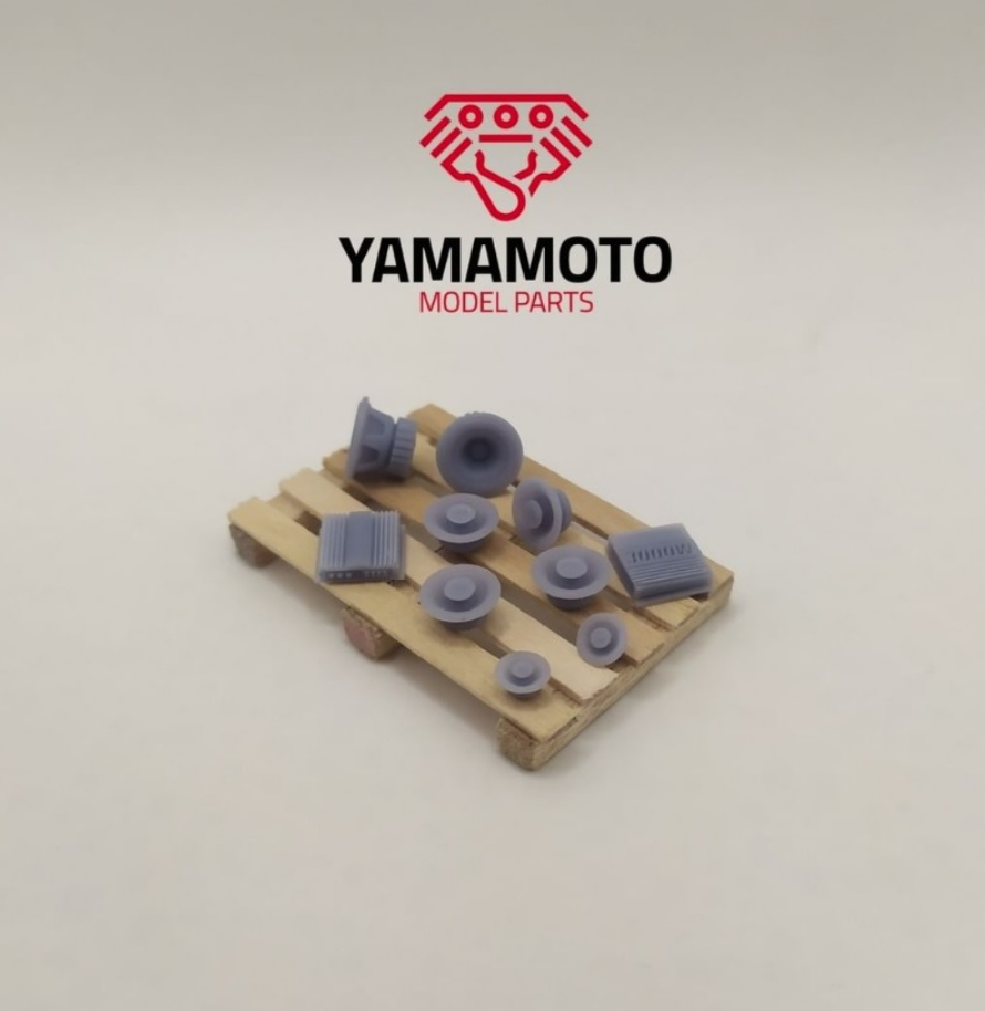 Yamamoto Model Parts YMPTUN32 Zestaw Car Audio 1/24 – Bild 2