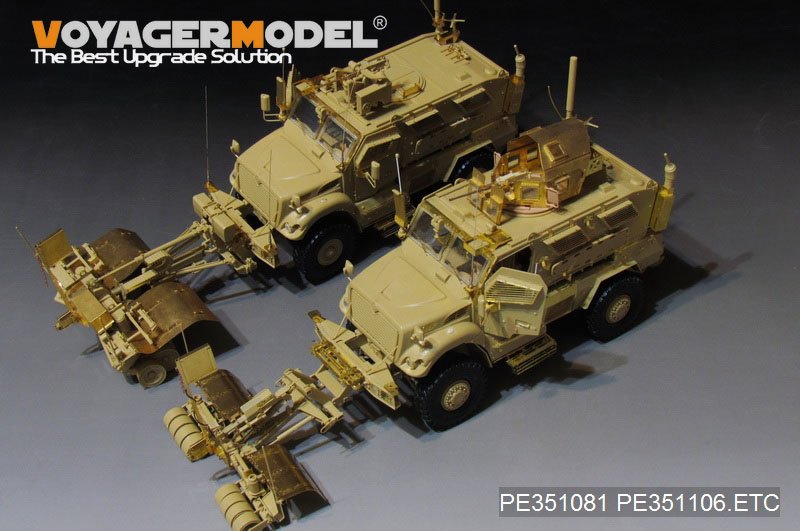 Voyager Model PE351106 Modern US M1235 MAXXPRO Dash DXM w/Spark II Mine Roller Upgrade Set (For PANDA HOBBY PH35044) 1/35 – Bild 3