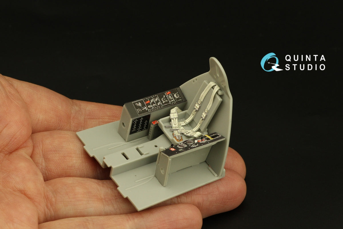 Quinta Studio QD32184 F8F-2 Bearcat 3D-Printed coloured Interior on decal paper (Trumpeter) 1/32 – imagen 8