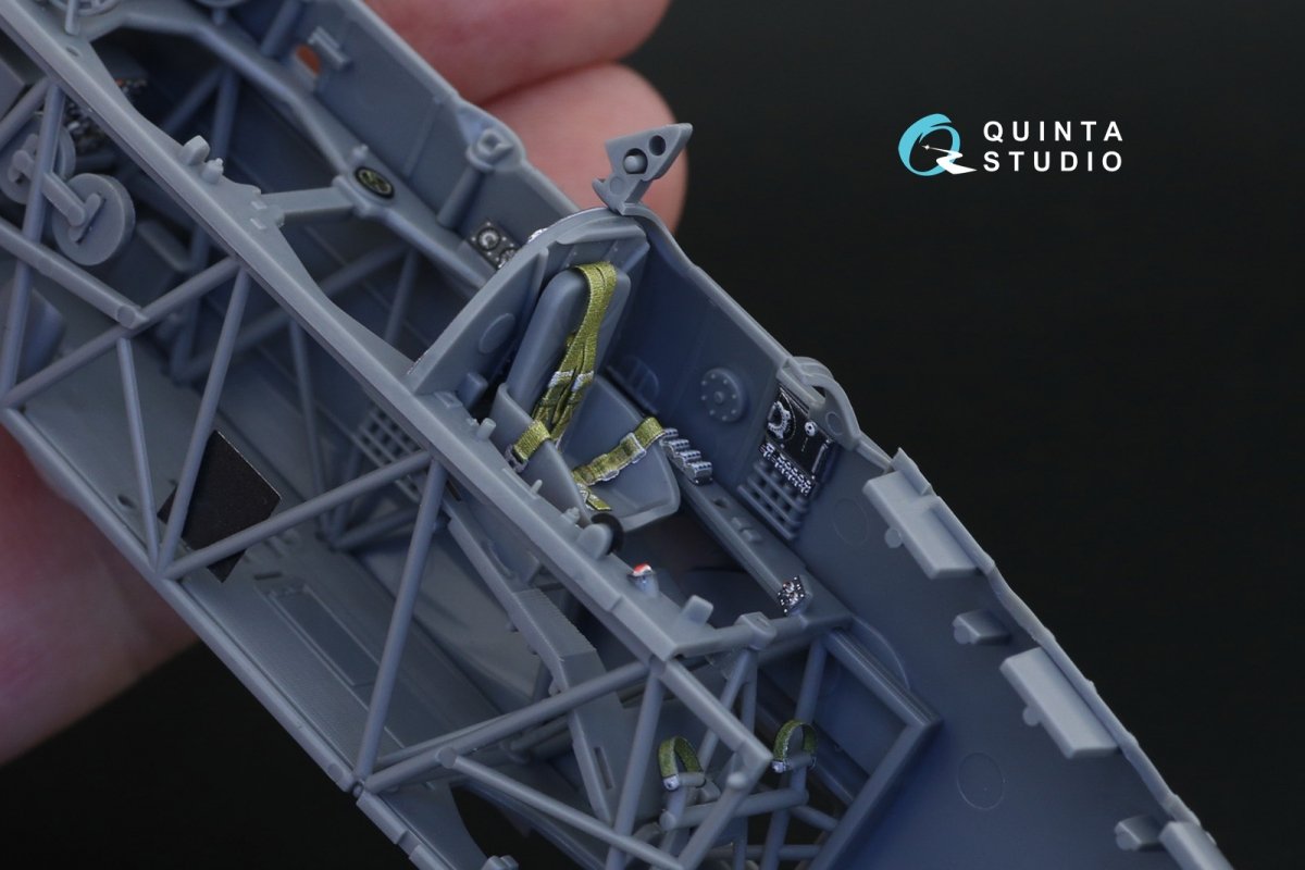Quinta Studio QD48255 Swordfish Mk.I 3D-Printed &amp;amp; coloured Interior on decal paper ( Tamiya ) 1/48 – Bild 7