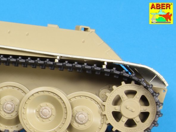 Aber 25010 Fenders for Panther G/Jagdpanther 1/25 – imagen 15