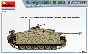 Mini Art 35338 Sturmgeschutz III Ausf. G APRIL 1943 ALKETT PROD. INTERIOR KIT 1/35 – Bild 8