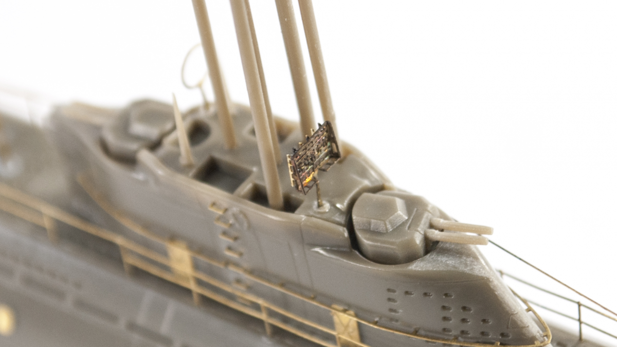 AFV Club AG35054 Photo-Etched Conversion Kit for German WWII Type XXI Submarine Detail Setup 1/350 – immagine 2