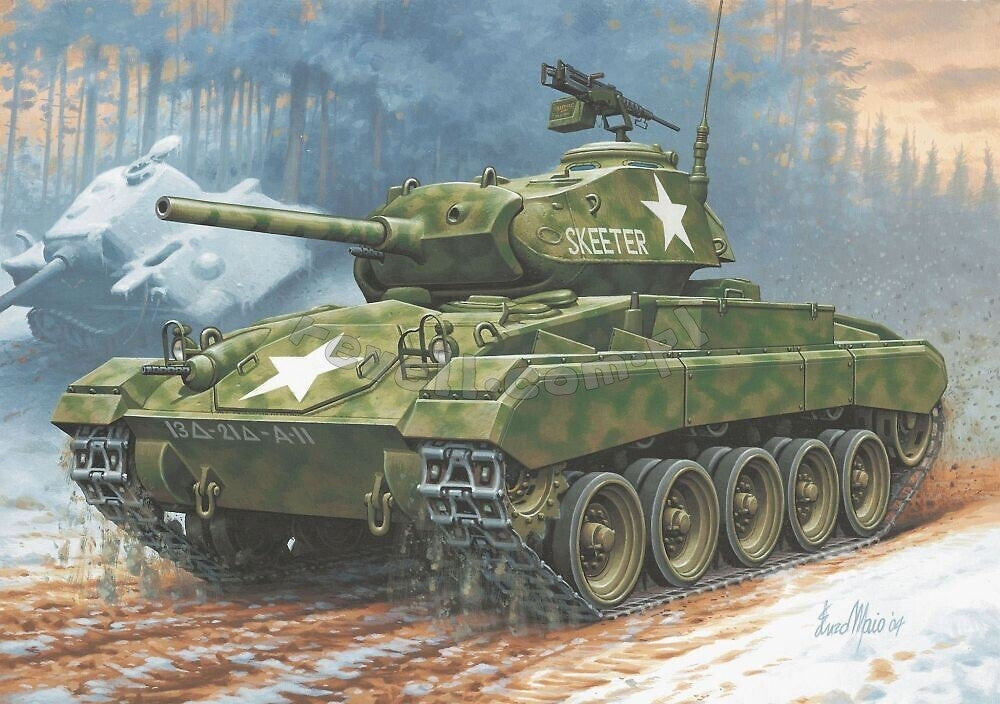 Revell 63323 M24 Chaffee - model set 1/76 – Bild 3