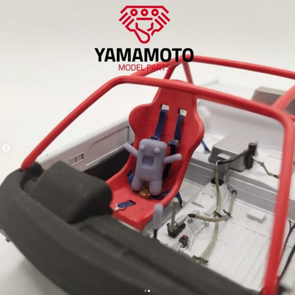 Yamamoto Model Parts YMPTUN40 Maskotka JDM Domo-Kun 1/24 – immagine 2