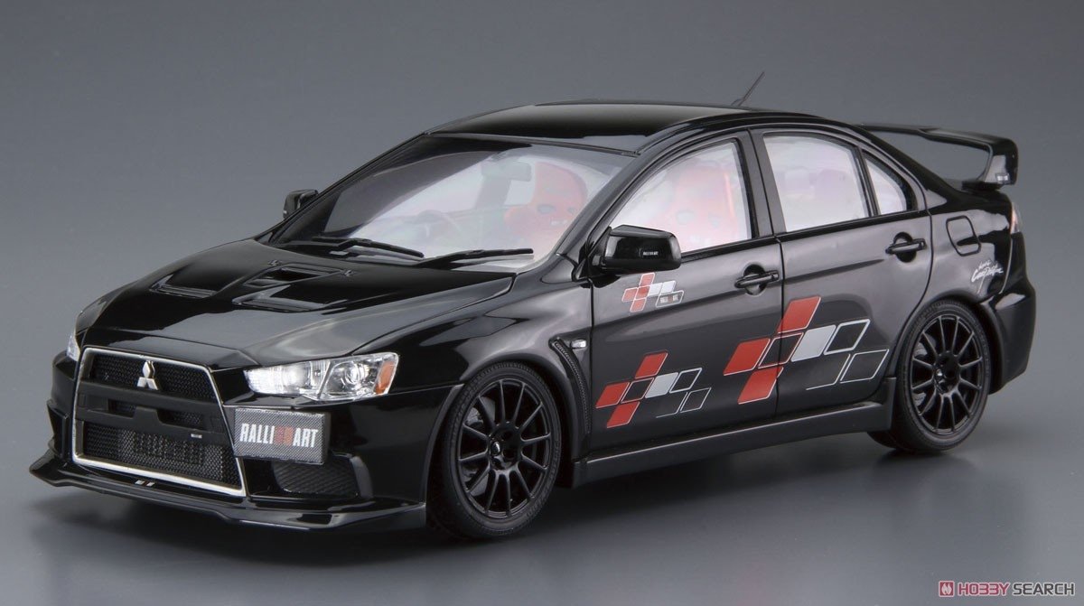 Aoshima 05987 CZ4A Lancer Evolution X &amp;#39;07 1/24 – imagen 4