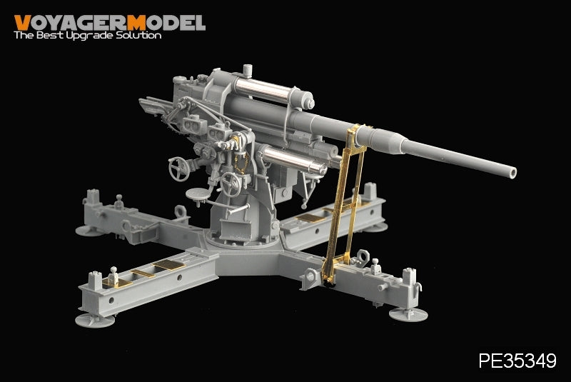 Voyager Model PE35349 WWII German 88mm FlaK 37 mit Behelfslafette For DRAGON 6523 1/35 – imagen 4