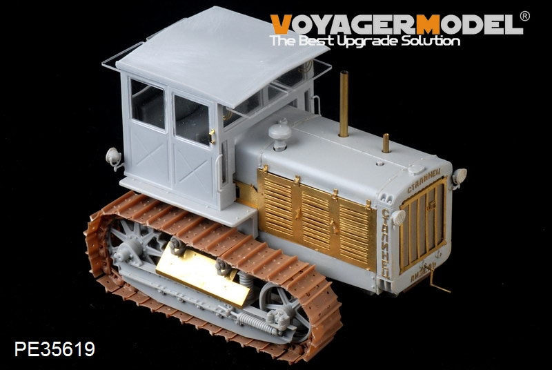 Voyager Model PE35619 WWII Soviet ChTZ S-65 Tractor w/Cab For TRUMPETER 05539 1/35 – imagen 8