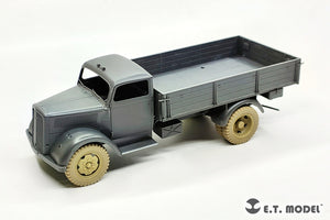 E.T. Model P35-169 WWII German 3t 4x2 Cargo Truck Sagged Wheels 1/35 – immagine 9