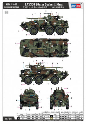 Hobby Boss 84573 LAV300 90mm Cockerill Gun 1/35 – Bild 4