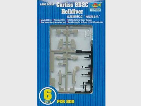 Trumpeter 06211 Curtiss SB2C Helldiver 1/350 