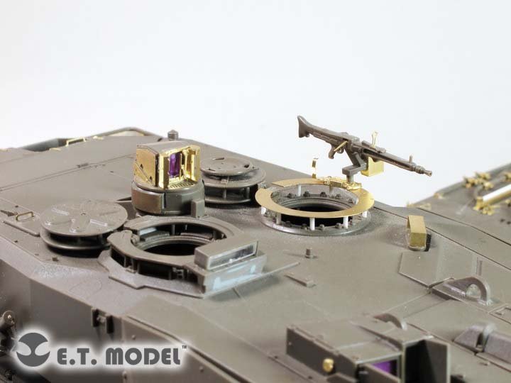 E.T. Model E35-239 German Leopard 2 A5/6 Main Battle Tank (For TAMIYA Kit) 1/35 – zdjęcie 3
