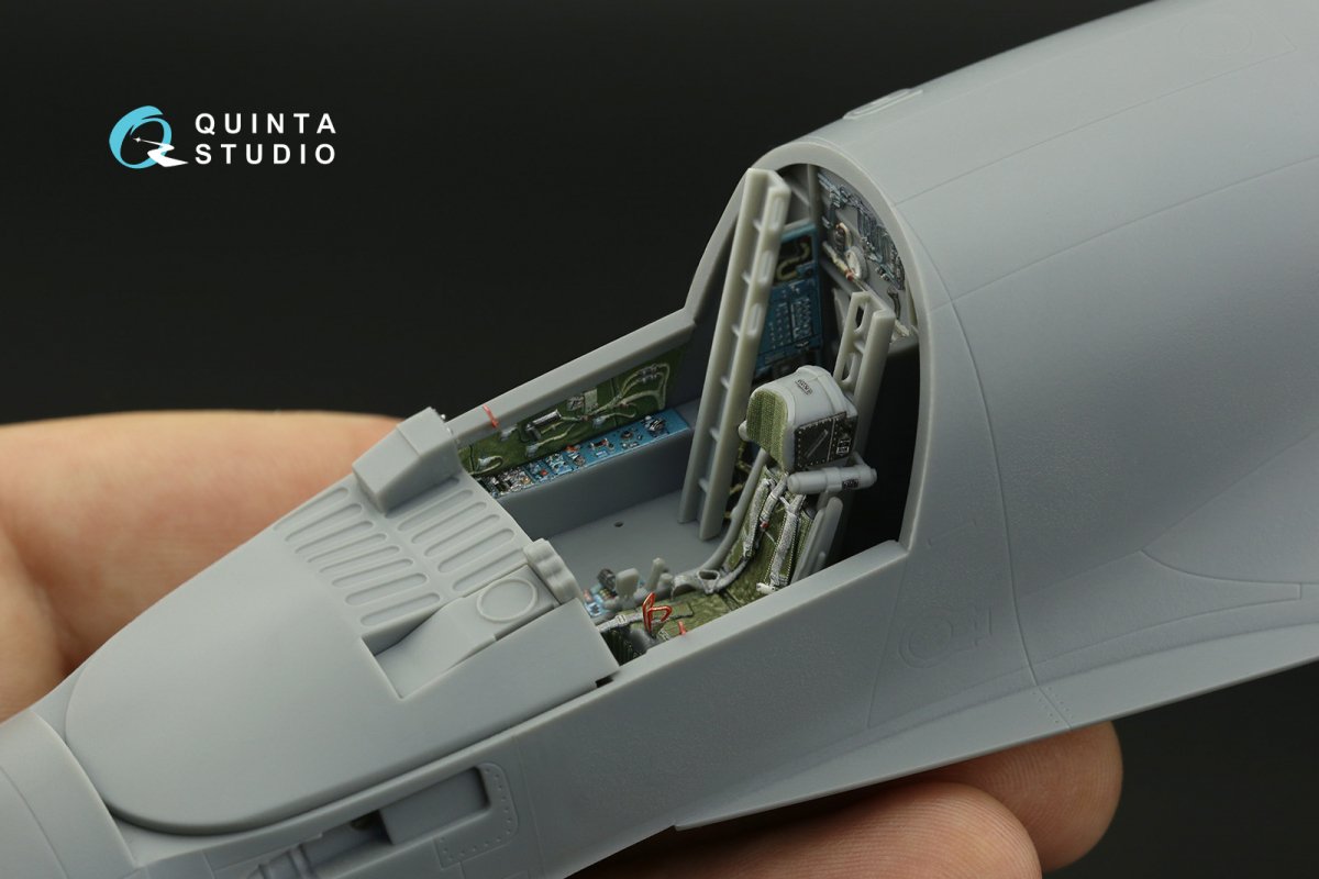 Quinta Studio QD48071 Su-34 3D-Printed &amp;amp; coloured Interior on decal paper (HobbyBoss) 1/48 – imagen 11