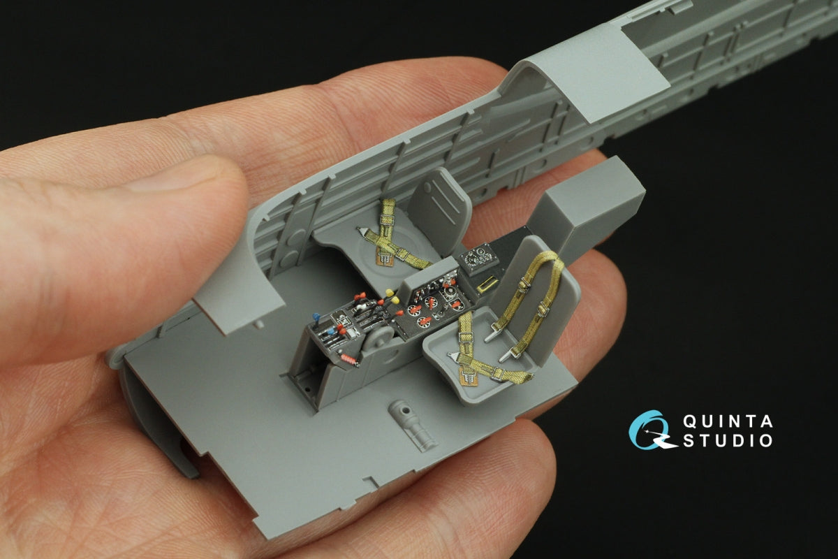 Quinta Studio QD48501 A-26C Invader 3D-Printed &amp;amp; coloured Interior on decal paper (ICM) 1/48 – imagen 15