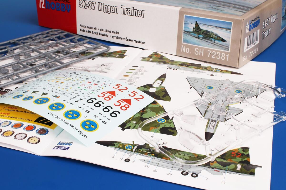 Special Hobby 72381 SK-37 Viggen Trainer 1/72 – Bild 3